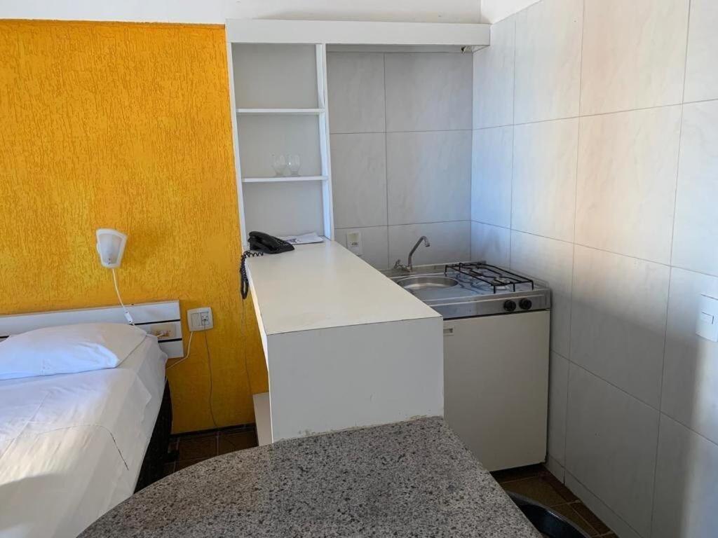 福塔雷萨205 Flat Mobiliado Com Vista Lateral Mar Na Praia De Iracema公寓 外观 照片