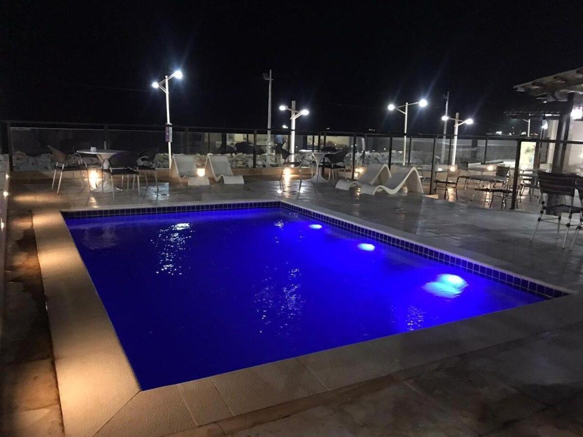 福塔雷萨205 Flat Mobiliado Com Vista Lateral Mar Na Praia De Iracema公寓 外观 照片